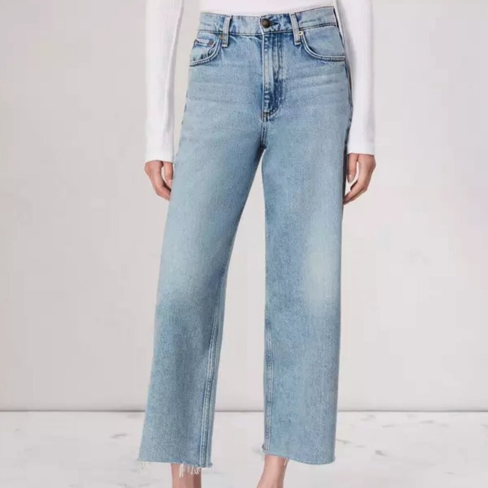 Rag & Bone Andi Ankle Wide-Leg Jean